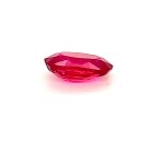 Edelstein Rubin oval natürlich 1,33 ct