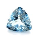 Aquamarin Triangel blau 8,51 ct